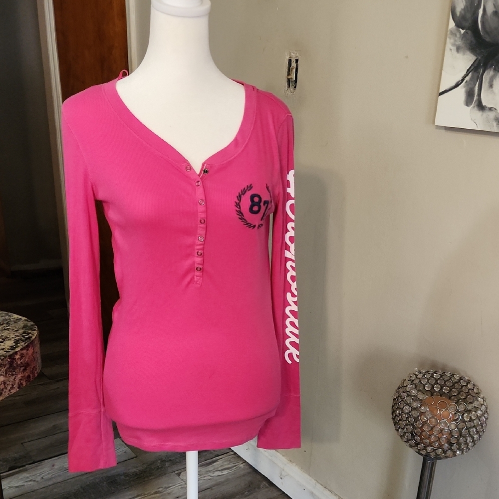Aeropostale Pink Long Sleeve Top